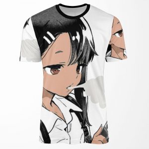Nagatoro Vaping All-over-print T-shirt