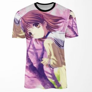 Nagisa Winter Uniform Colour Clannad All-over-print T-shirt