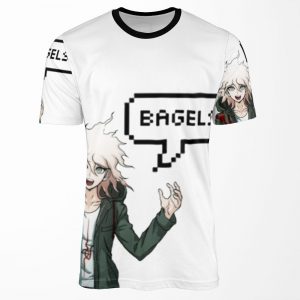 Nagito Komaeda Bagels Nicob All-over-print T-shirt