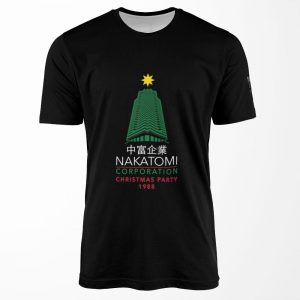 Nakatomi Corporation Christmas Party Tower All-over-print T-shirt