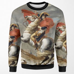 Napoleon Crossing The Alps All-over-print Unisex Sweatshirt