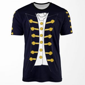 Napoleonic Captain Rn Instant Cosplay Hornblower All-over-print T-shirt
