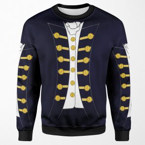 Napoleonic Captain Rn Instant Cosplay Hornblower All-over-print Unisex Sweatshirt