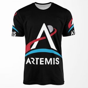 Nasa Artemis Program Logo Mars 2024 Space Astronaut All-over-print T-shirt