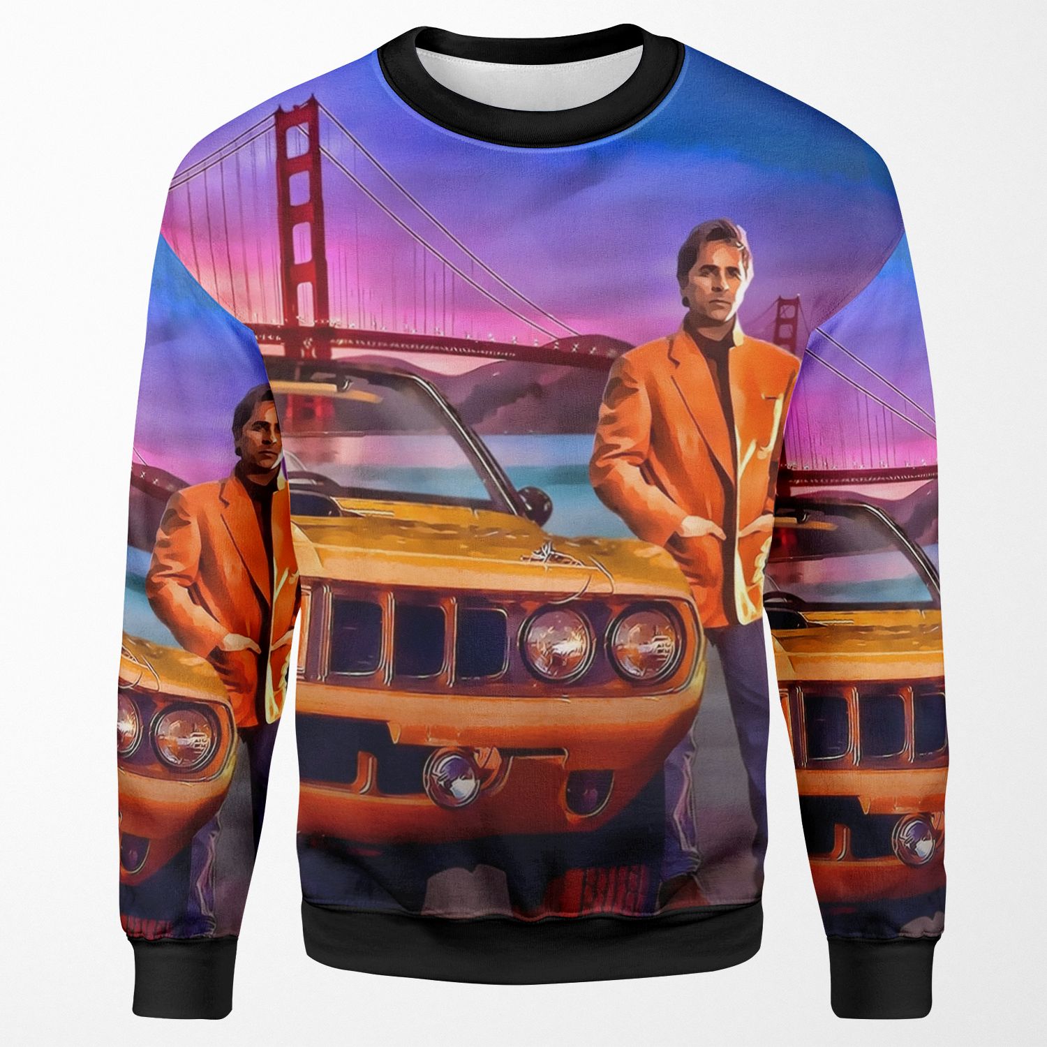 Nash Bridges All-over-print Unisex Sweatshirt