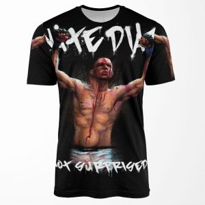 Nate Diaz Is Not Surprised 2 All-over-print T-shirt