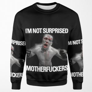 Nate Diaz Surprise Surprise All-over-print Unisex Sweatshirt