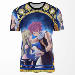 Natsu And Lucy All-over-print T-shirt