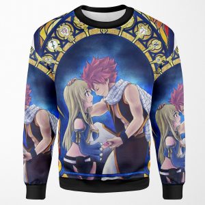 Natsu And Lucy All-over-print Unisex Sweatshirt