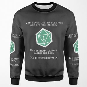 Natural 1 Orc White All-over-print Unisex Sweatshirt