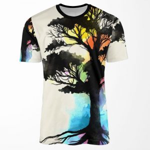 Natural Source All-over-print T-shirt