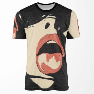Naughty In The Dark All-over-print T-shirt