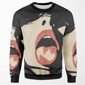 Naughty In The Dark All-over-print Unisex Sweatshirt