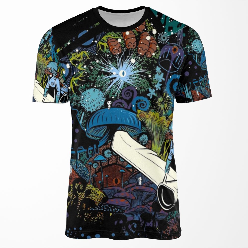 Nausicaa Of The Valley Of The Wind All-over-print T-shirt