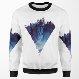 Near To The Edge All-over-print Unisex Sweatshirt