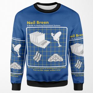 Neil Breen A Guide To Hacking All-over-print Unisex Sweatshirt