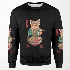 Neko Ramen All-over-print Unisex Sweatshirt