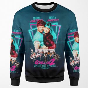 Neon 80 S Grease 2 All-over-print Unisex Sweatshirt