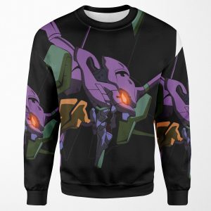 Neon Genesis Evangelion Evangelion Unit 01 All-over-print Unisex Sweatshirt