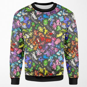 Neosplash All The Neopets All Over Print All-over-print Unisex Sweatshirt