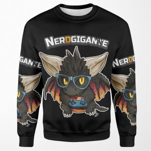 Nerd Gigante All-over-print Unisex Sweatshirt