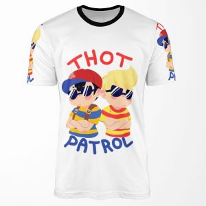 Ness And Lucas Thot Patrol All-over-print T-shirt