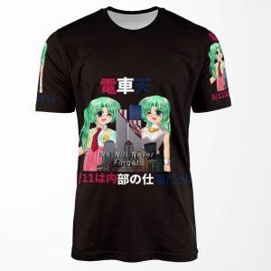 Never Forget All-over-print T-shirt