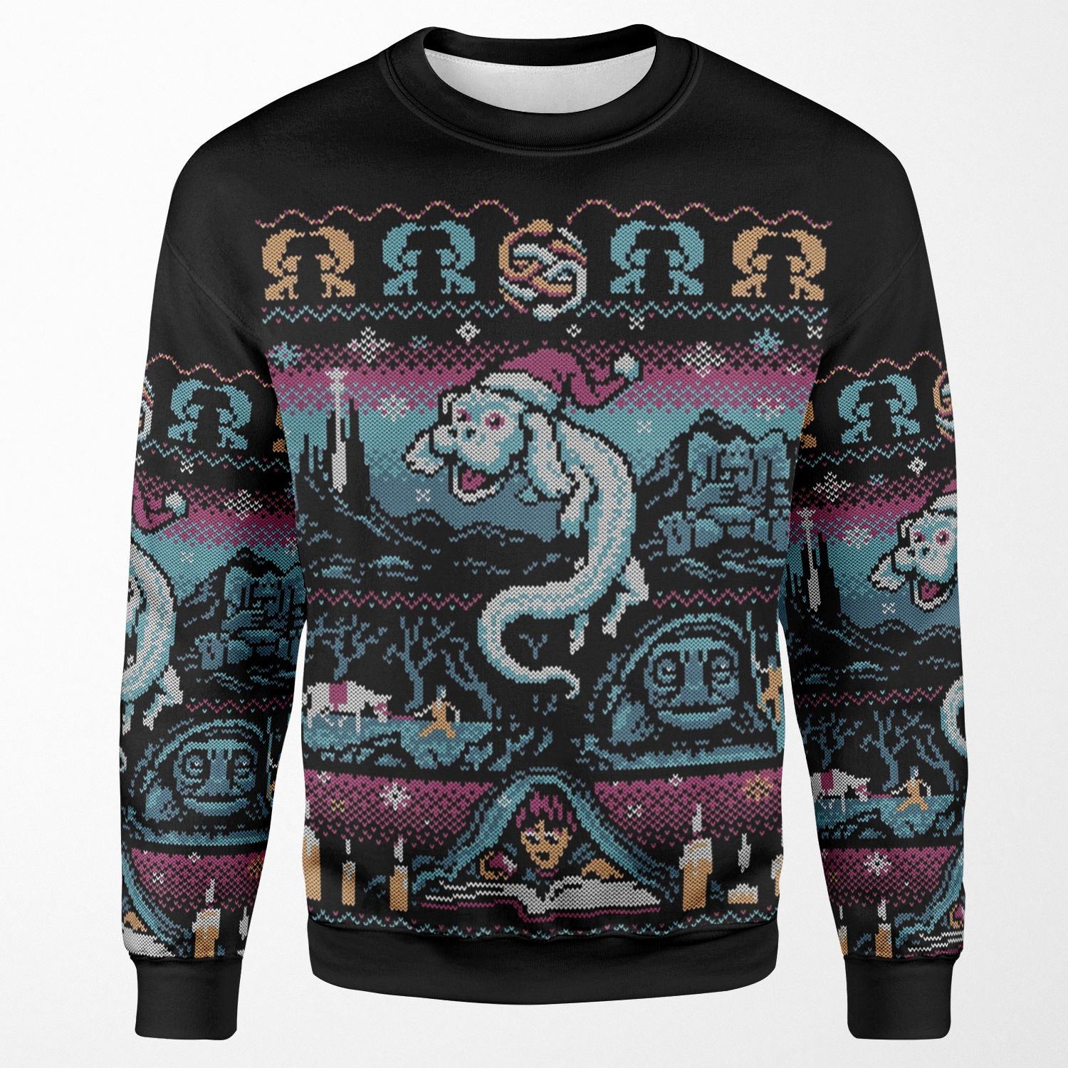 Neverending Christmas All-over-print Unisex Sweatshirt