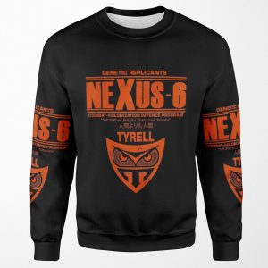 Nexus 6 Blade Runner Tyrell Replicant All-over-print Unisex Sweatshirt