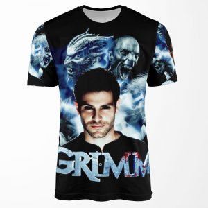 Nick The Grimm All-over-print T-shirt