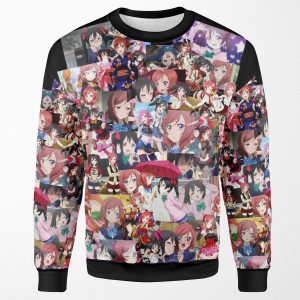Nico And Maki Are Best Girls All-over-print Unisex Sweatshirt