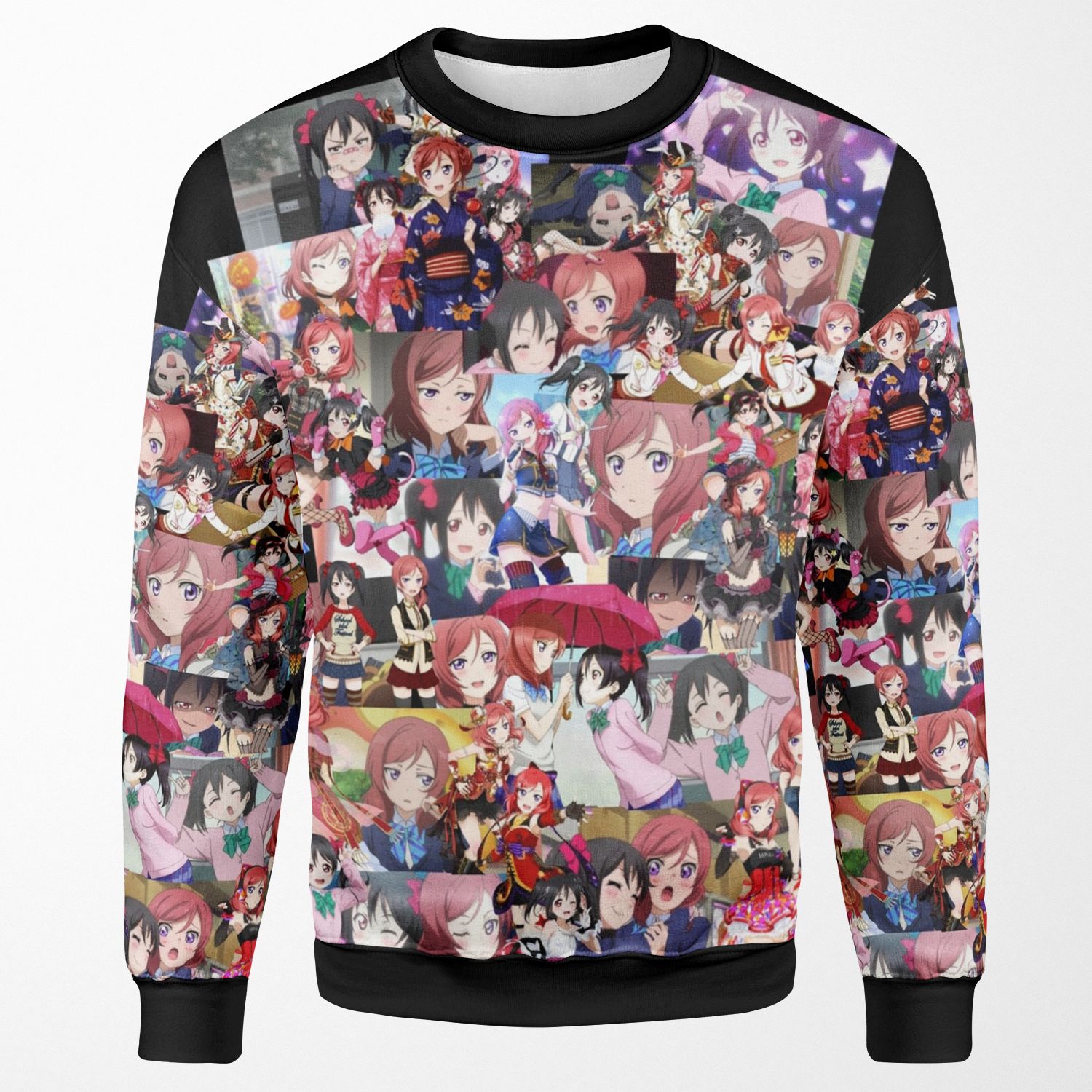 Nico And Maki Are Best Girls All-over-print Unisex Sweatshirt