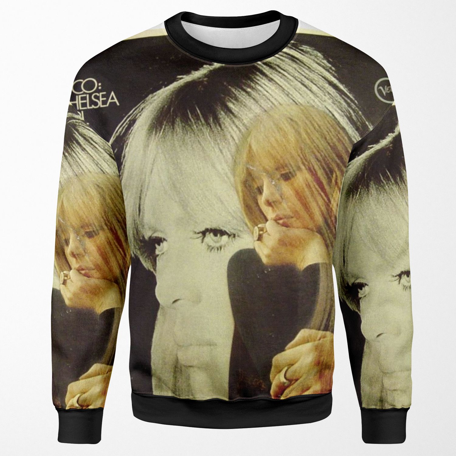 Nico Chelsea Girl Stereo Lp Cover All-over-print Unisex Sweatshirt