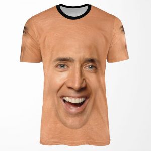 Nicolas Cage All-over-print T-shirt