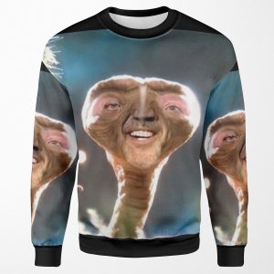Nicolas Cage As Et All-over-print Unisex Sweatshirt
