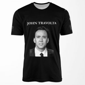 Nicolas Cage John Travolta Face Off Men S Women S All-over-print T-shirt