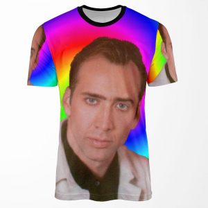 Nicolas Cage S Mind All-over-print T-shirt