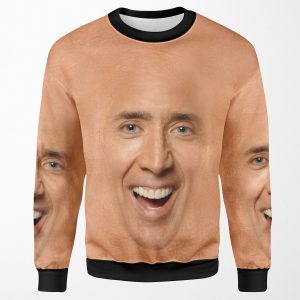 Nicolas Cage All-over-print Unisex Sweatshirt