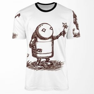 Nier Automata Robot All-over-print T-shirt