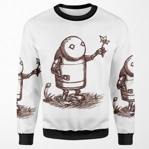 Nier Automata Robot All-over-print Unisex Sweatshirt