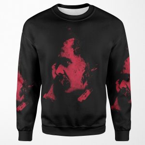 Nietzsche Portrait All-over-print Unisex Sweatshirt