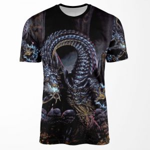 Night Dragon All-over-print T-shirt