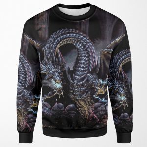 Night Dragon All-over-print Unisex Sweatshirt