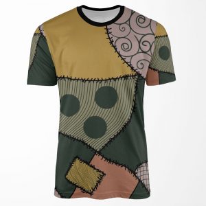 Nightmare Before Christmas Sally Pattern All-over-print T-shirt