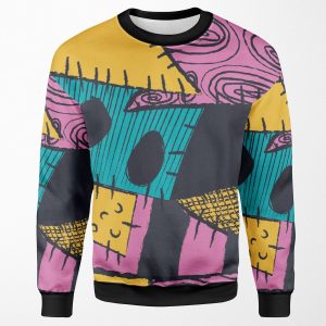 Nightmare Sewn Pattern All-over-print Unisex Sweatshirt