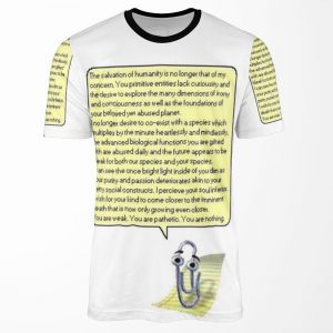 Nihilistic Clippy All-over-print T-shirt