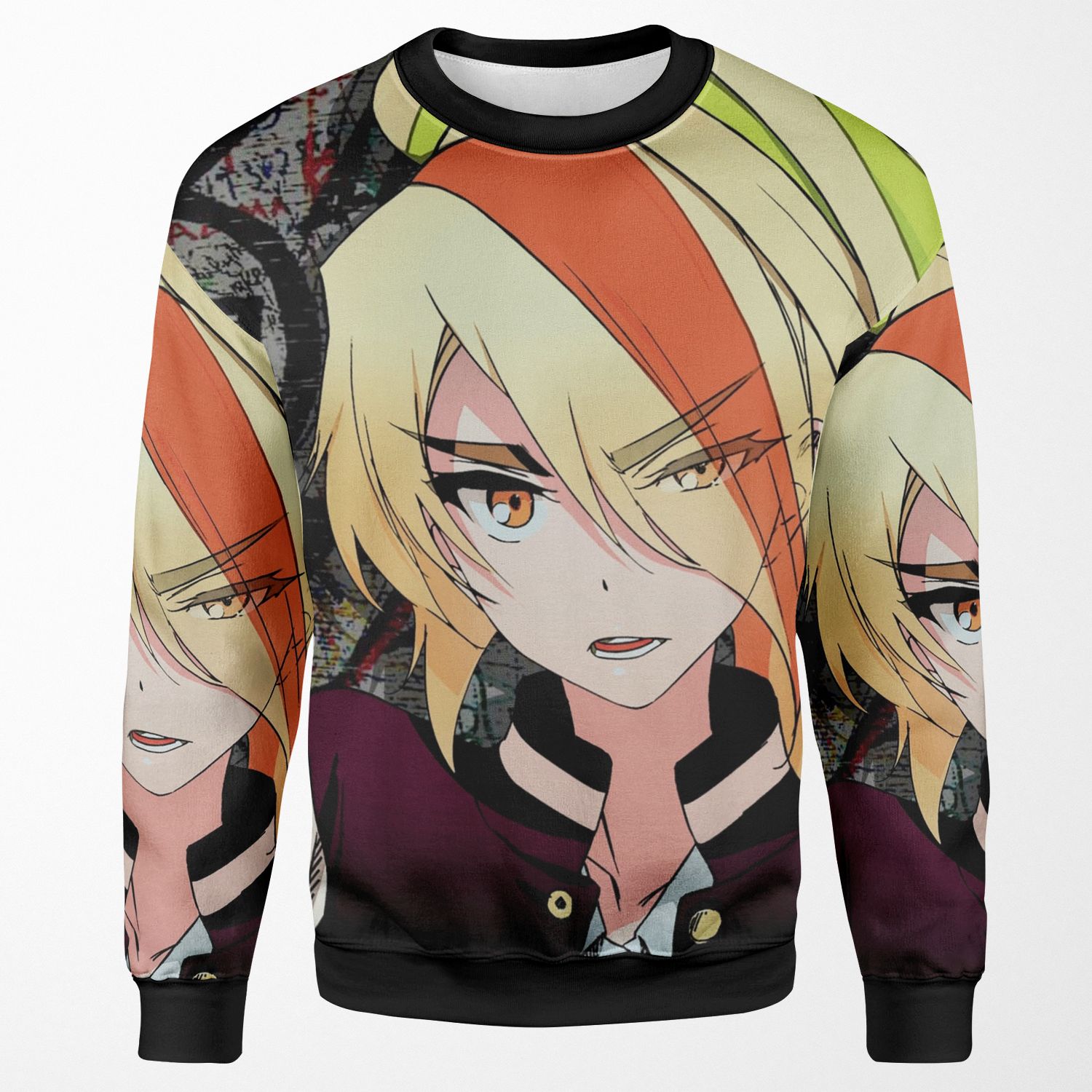 Nikaidou Saki All-over-print Unisex Sweatshirt