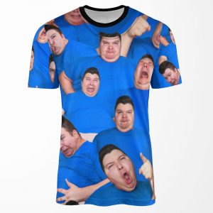 Nikocado Blue All-over-print T-shirt