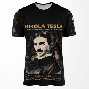 Nikola Tesla All-over-print T-shirt