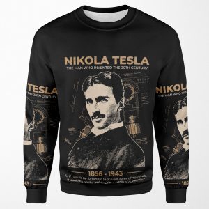 Nikola Tesla All-over-print Unisex Sweatshirt